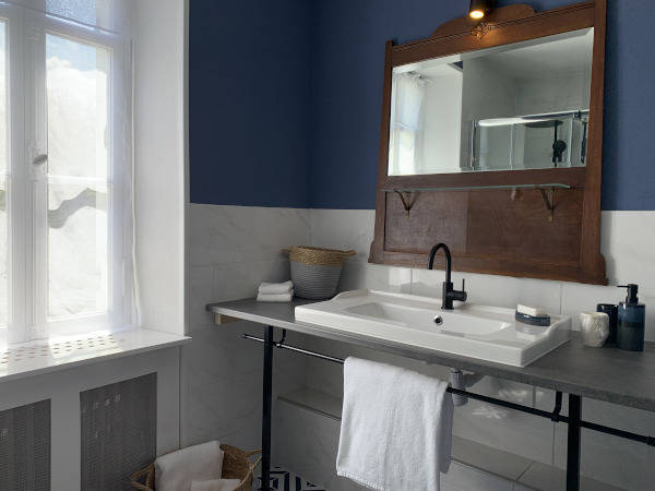 Chambre Bleue badkamer